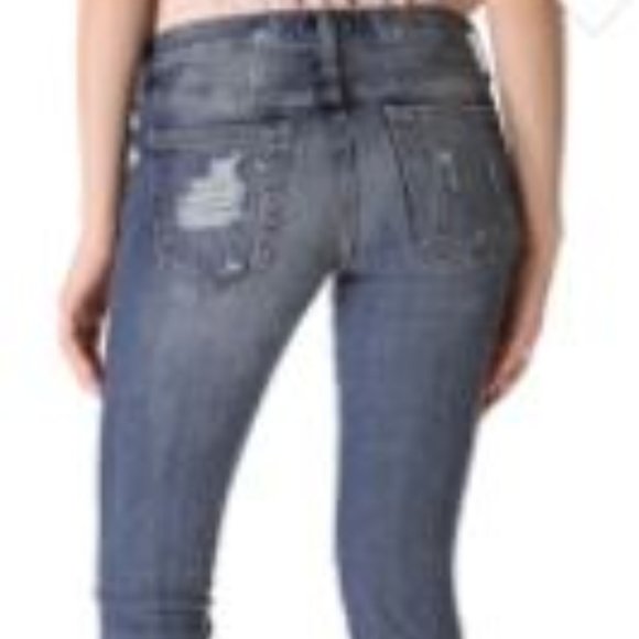 Current/Elliot Jeans Jodie Stiletto Blue Size 26 - Picture 10 of 13